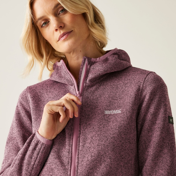 Women's Bloomfield Longline Fleece Lilas Light Vanilla Regatta ROW