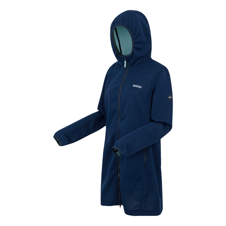 Women's Bloomfield Longline Fleece Navy Icy Morn Regatta ROW