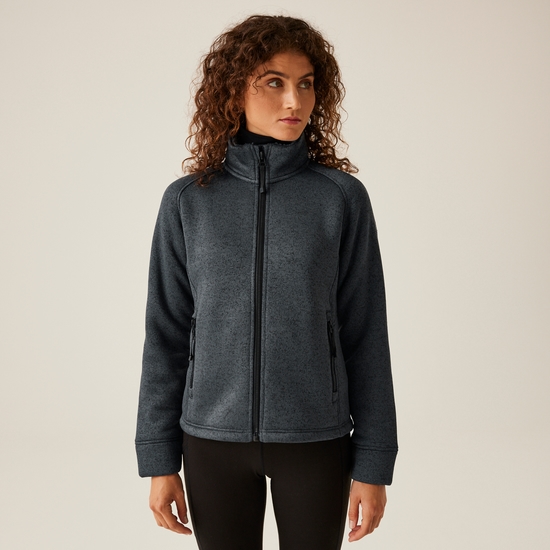 Sweat Polaire Regatta Femme – Noir, Taille 8, Demi-zip, état Parfait