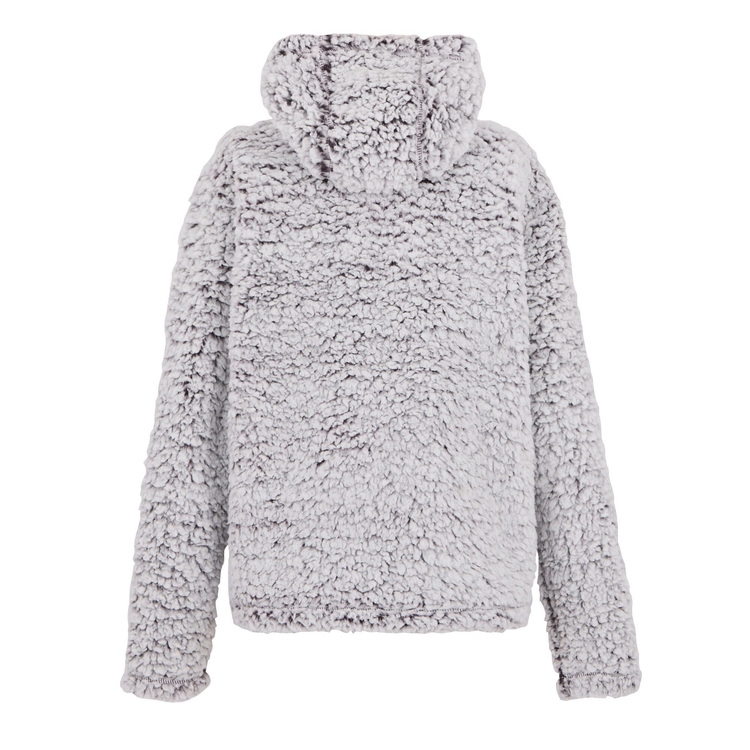 Women s Zelpha Fluffy Hooded Fleece Deep Plum Regatta UK