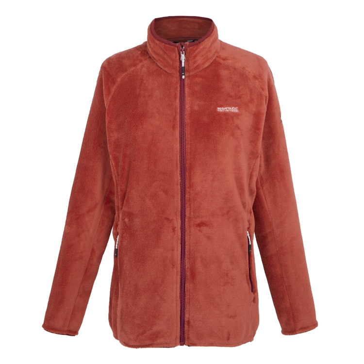 Women's zip front fleece jacket outlet