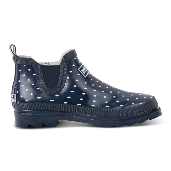 Polka dot rain boots womens sale