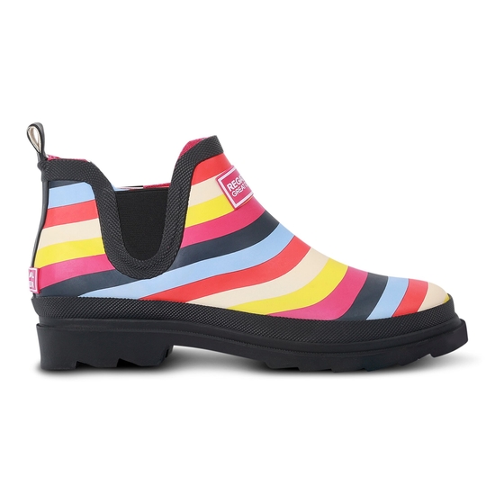 Women s Harper Low Wellies Multi Stripe Regatta UK