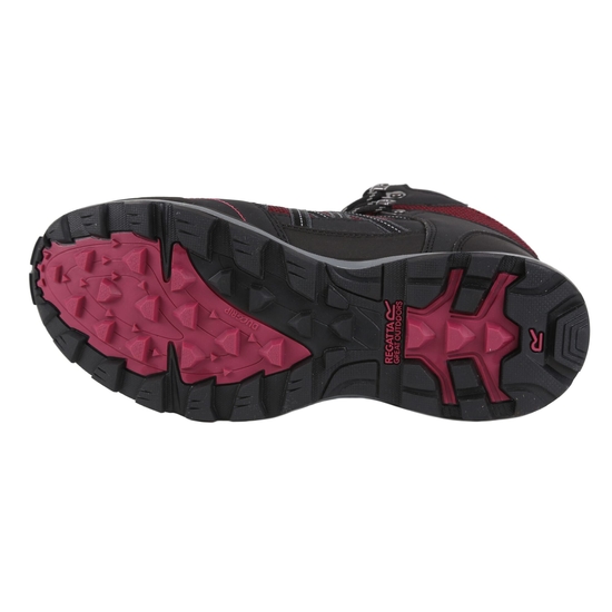 Women's Samaris II Waterproof Mid Walking Boots Beetroot Ash 