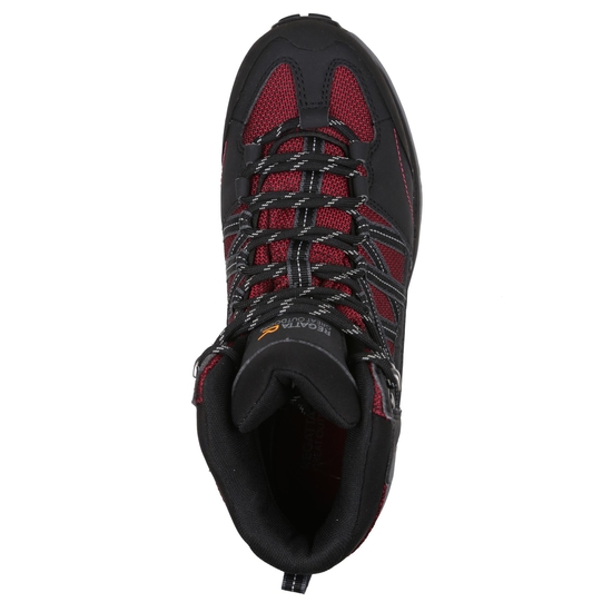 Women's Samaris II Waterproof Mid Walking Boots Beetroot Ash 