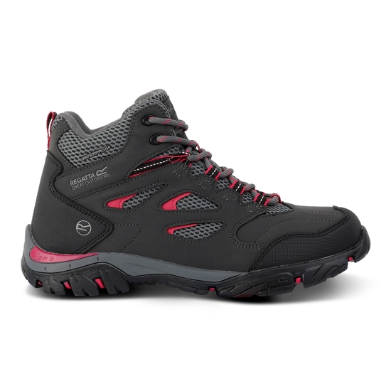 Pink walking boots deals