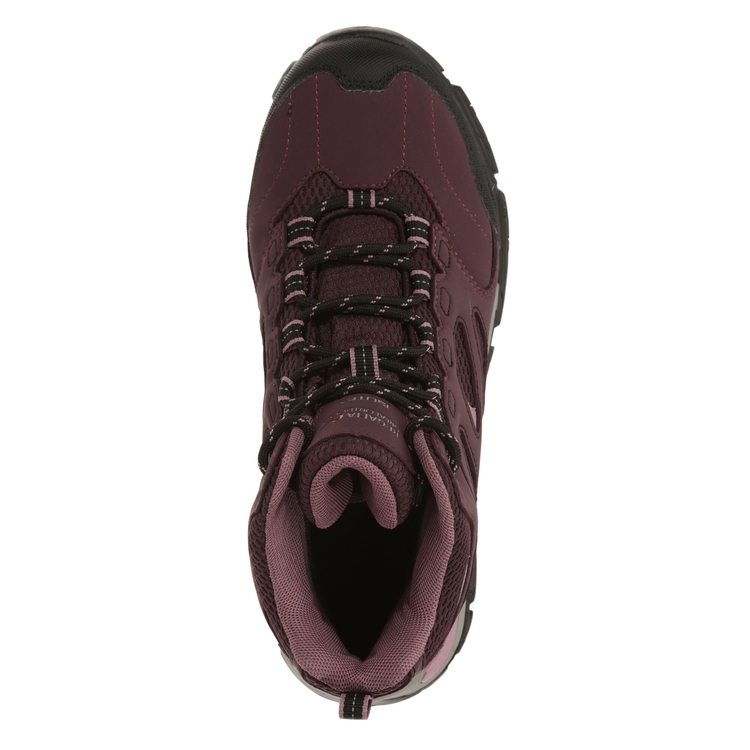 Burgundy hiking boots deals