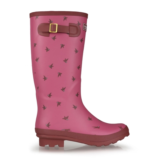 Women s Fairweather II Wellies Violet Rose Blush