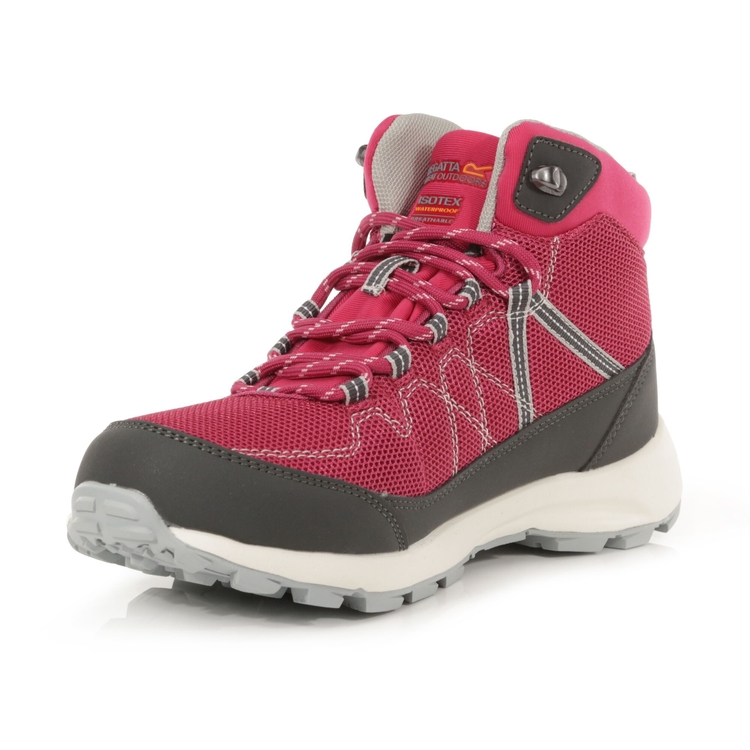 Womens pink walking boots sales
