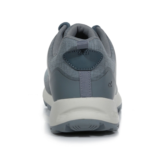 Women's Samaris Life Waterproof Walking Trainers Alloy White