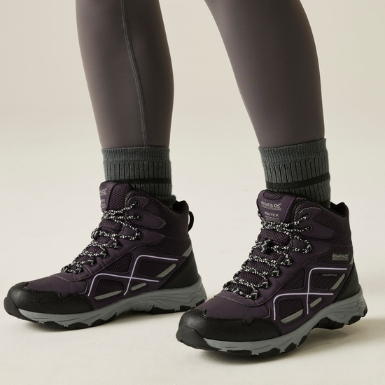 Lady Vendeavour Bottes de marche Violet
