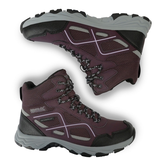 Lady Vendeavour Bottes de marche Violet