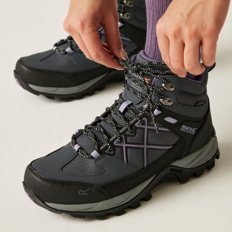 Waterproof Boots Grey Ladies Walking Boots Women's Samaris III