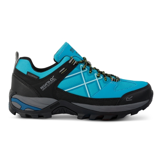 Women s Samaris III Low Walking Shoes Tahitian Teal Regatta UK