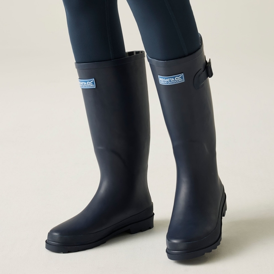 Women's Fairweather III Wellies Navy Blue Regatta ROW