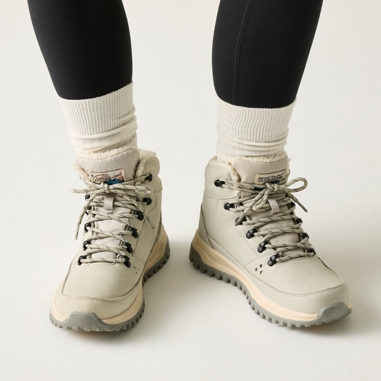 Women's Sherbourne Fur Lined Boots Grey Regatta UK