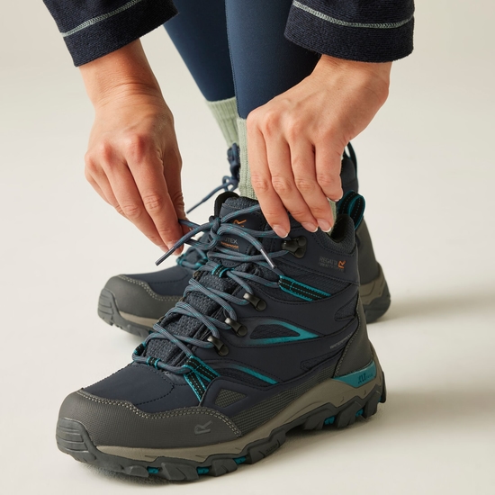 Women's Holcombe III Walking Boots Navy Blue