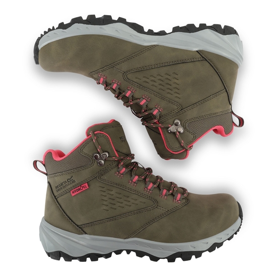 Trapery damskie Amble Zielony