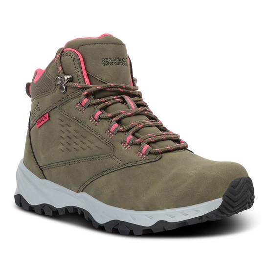 Trapery damskie Amble Zielony