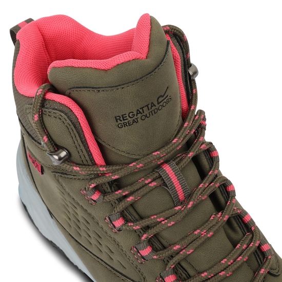 Trapery damskie Amble Zielony