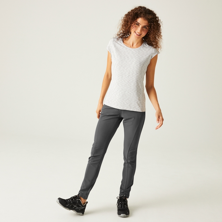 Women's Pentre Stretch Walking Trousers - Seal Grey