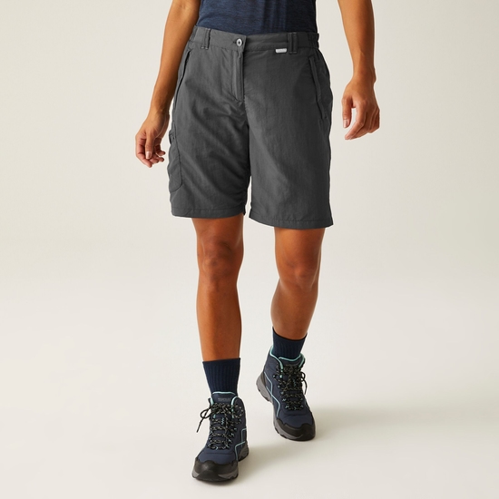 Women s Chaska II Walking Shorts Seal Grey