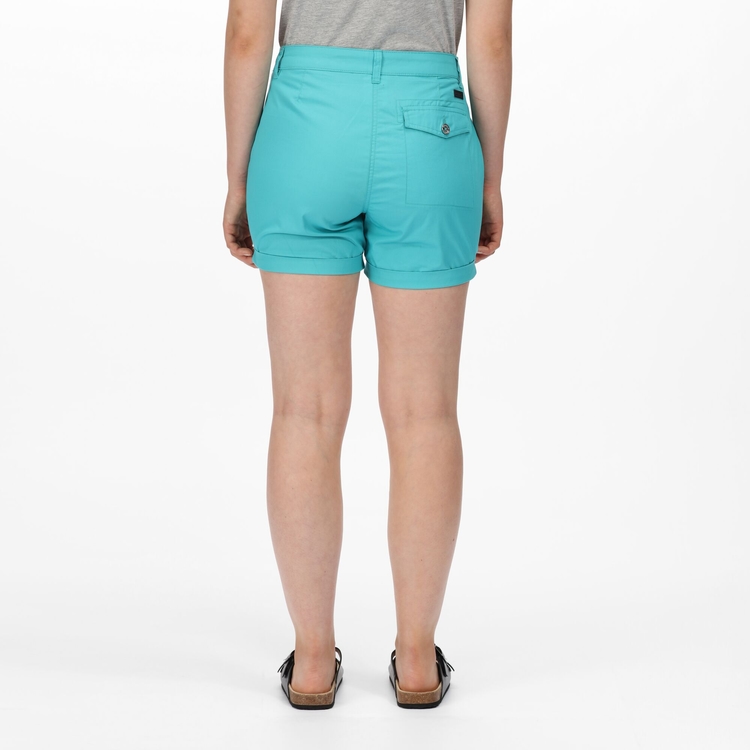 Women s Pemma Casual Chino Shorts Turquoise