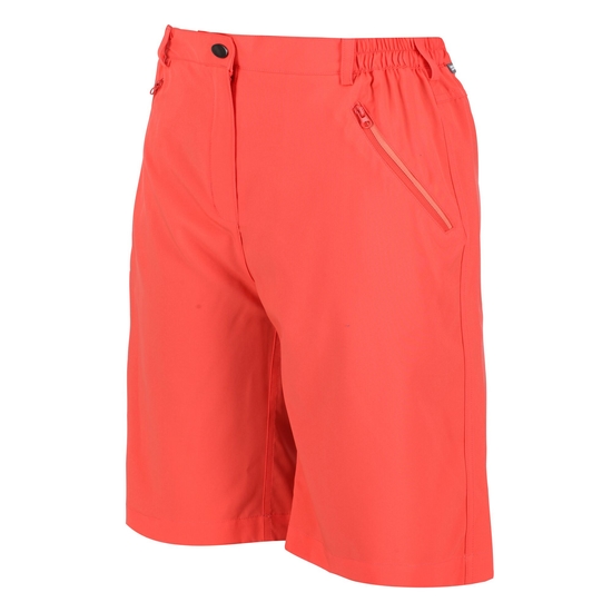 Xert Stretch Femme short bermuda leger Orange