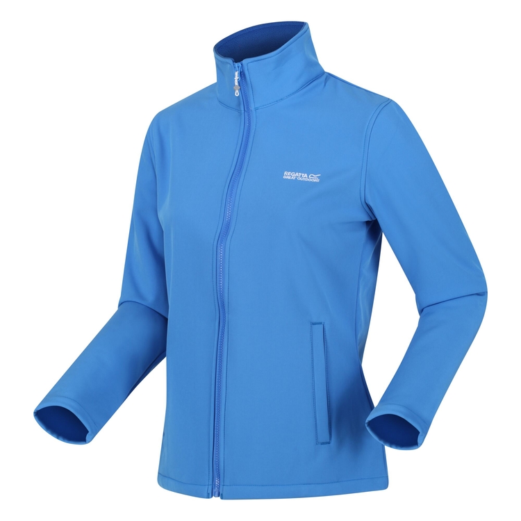 Women s Connie V Softshell Walking Jacket Sonic Blue