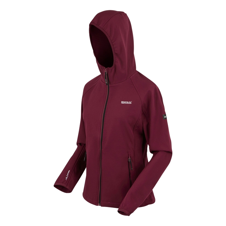 Regatta Womens Arec III Softshell Hooded Jacket - Sample - View #8