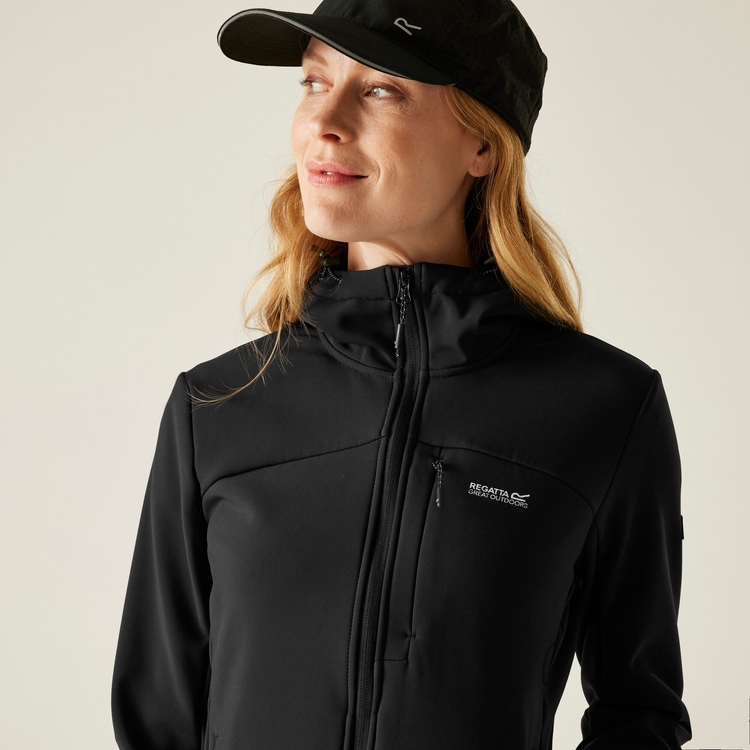 Women's Ossek Softshell Jacket - Black | Regatta UK