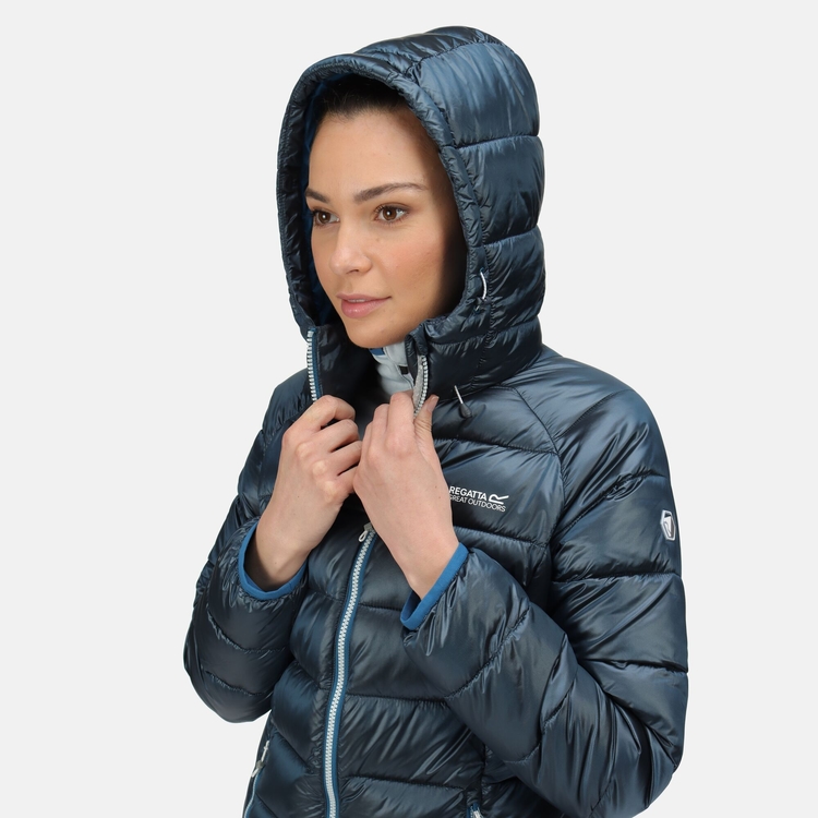 Women s Toploft Insulated Padded Jacket Blue Sapphire