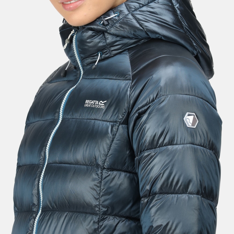 Women s Toploft Insulated Padded Jacket Blue Sapphire