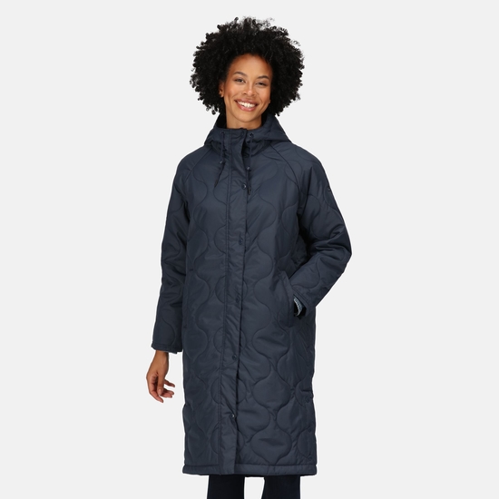 Women's Jovie Insulated Parka Jacket Navy Regatta ROW