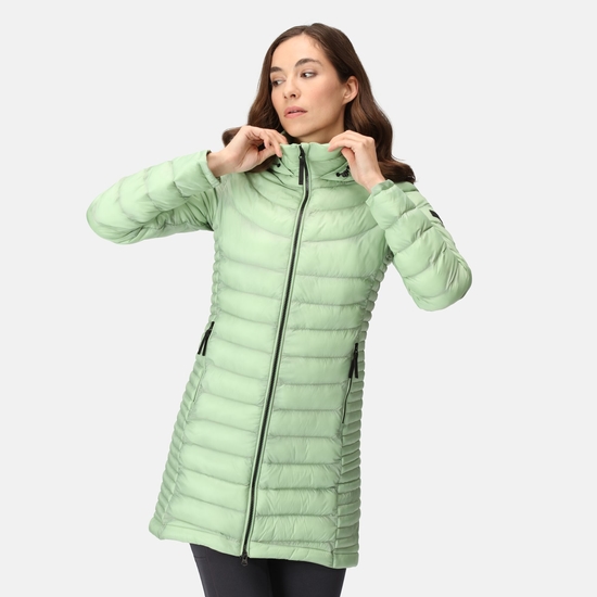 Green lightweight parka sale