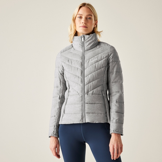 Silver puffer jacket women's new arrivals