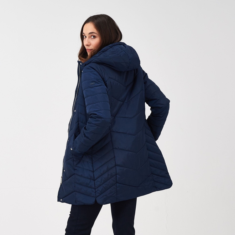 Women's Panthea Hooded Jacket Navy