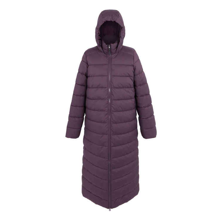 Plum padded coat new arrivals