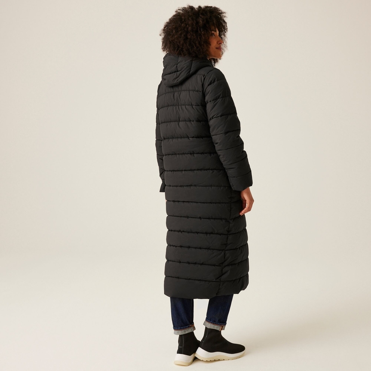 Regatta black bernadine insulated coat sales