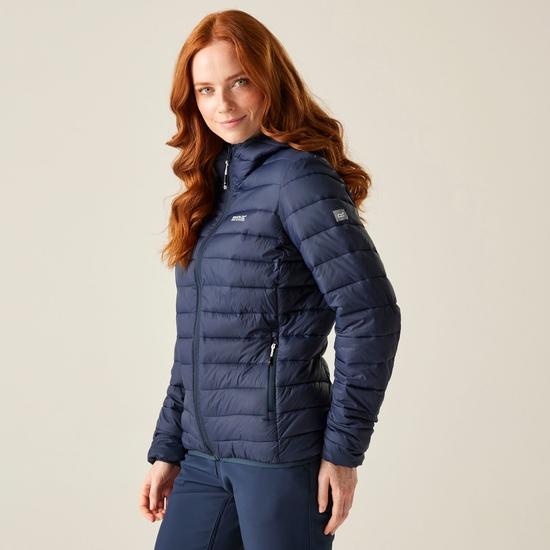 Chaqueta de Montaña Regatta Hooded Marizion Baffled Mujer Beige