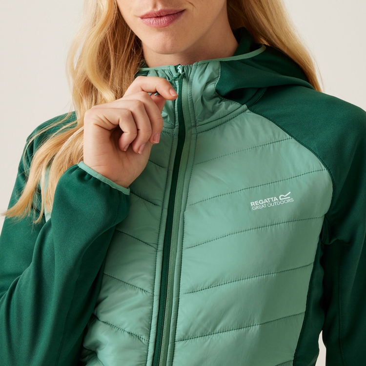 Rains dusty mint jacket top