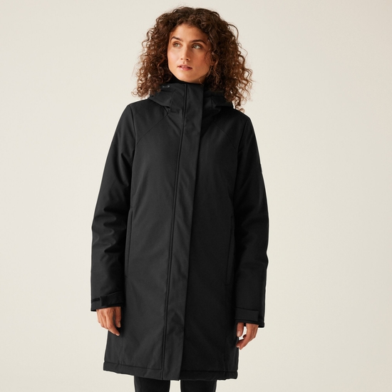 Women s Dallymoore Quilted Jacket Black Regatta UK
