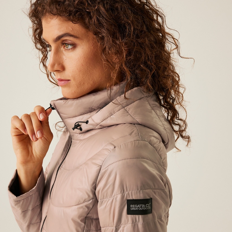 Women s Andel III Lightweight Quilted Jacket Warm Taupe