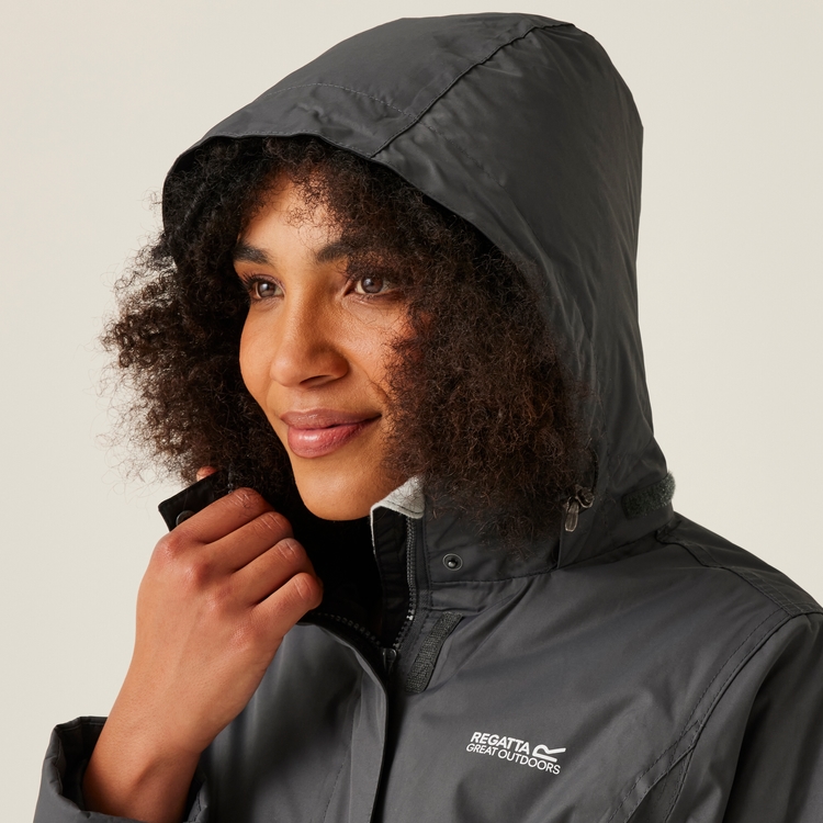 Women s Blanchet II Waterproof Insulated Jacket Seal Grey Regatta IE