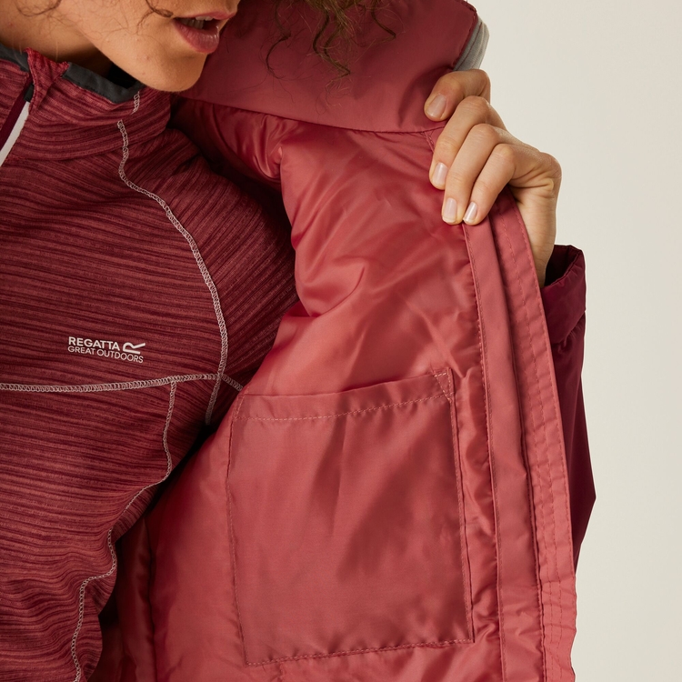 Women s Blanchet II Waterproof Insulated Jacket Rumba Red Regatta UK
