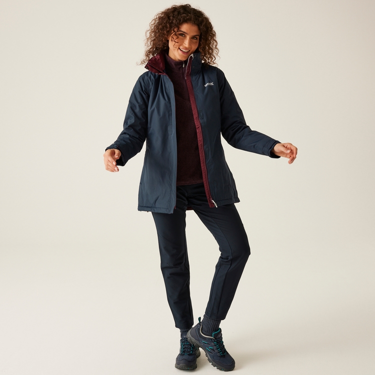 Women s Blanchet II Waterproof Insulated Jacket Navy Regatta UK