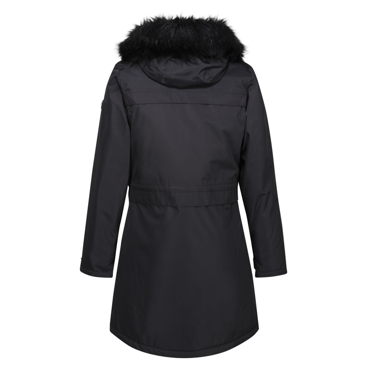 Ladies black waterproof parka shop