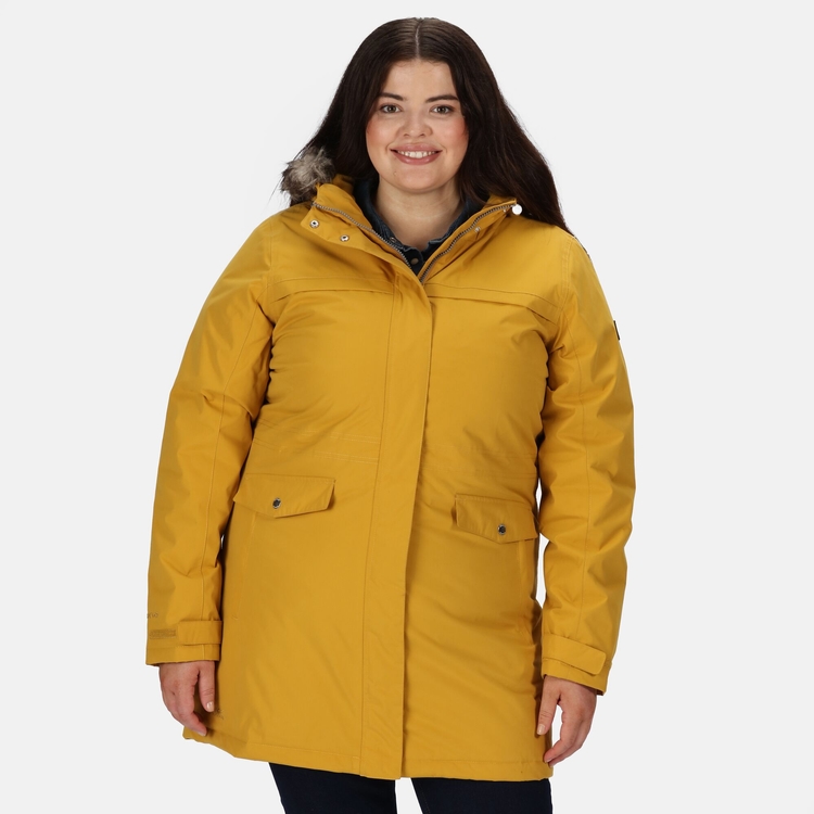 Ladies mustard regatta coat 2025