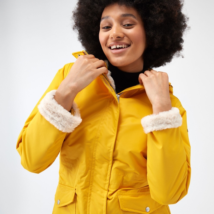Parka jaune femme outlet