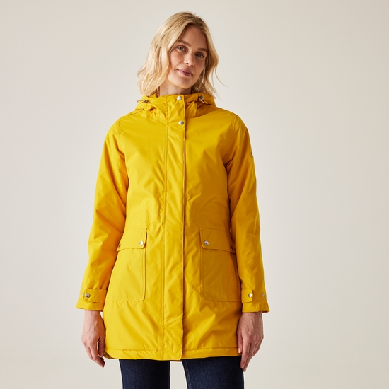 Women s Sabinka Fur Trim Parka Jacket Sunset